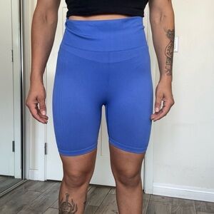 DSG High-Waist Bike Shorts in Cobalt